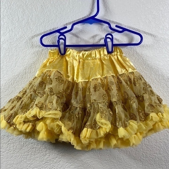 Disney Princess Beauty and the Beast yellow tutu - Picture 4 of 4